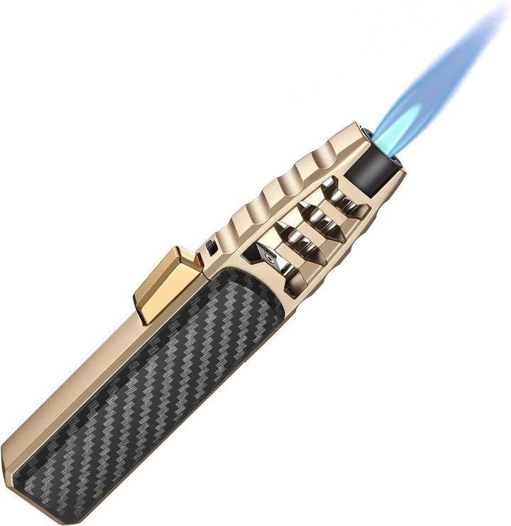 Skanto | Briquet à Flamme Réglable – Flamme Bleue pour Cuisine & Utilisation Extérieure