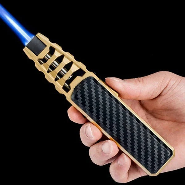 Skanto | Briquet à Flamme Réglable – Flamme Bleue pour Cuisine & Utilisation Extérieure