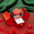 Coffret Rose Éternelle & son Collier d'Amour - À ma femme - N'oublie jamais...