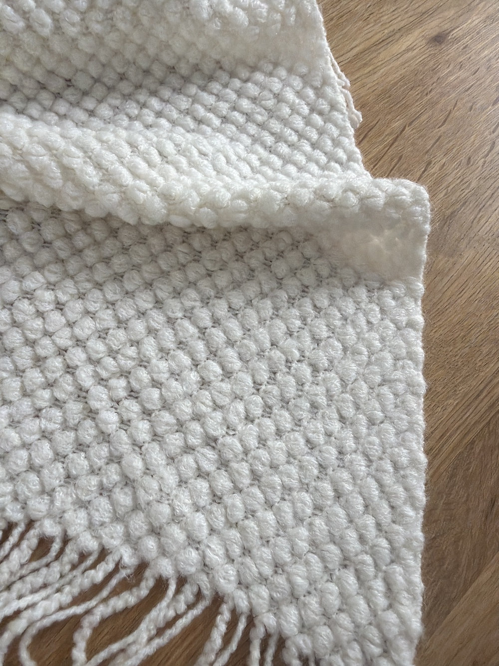 OLIVEBREEZE – Couverture légère en gaze de coton à 4 couches avec franges élégantes