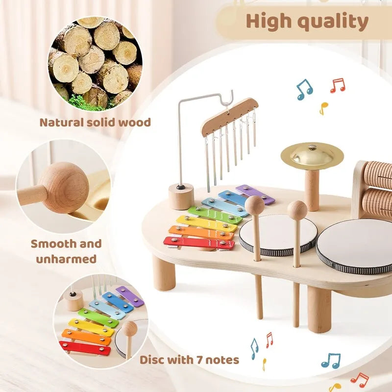 Station de Musique pour Enfants - Plaisir Musical Créatif pour les Petits