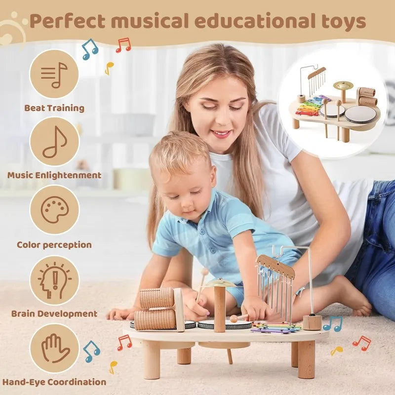 Station de Musique pour Enfants - Plaisir Musical Créatif pour les Petits