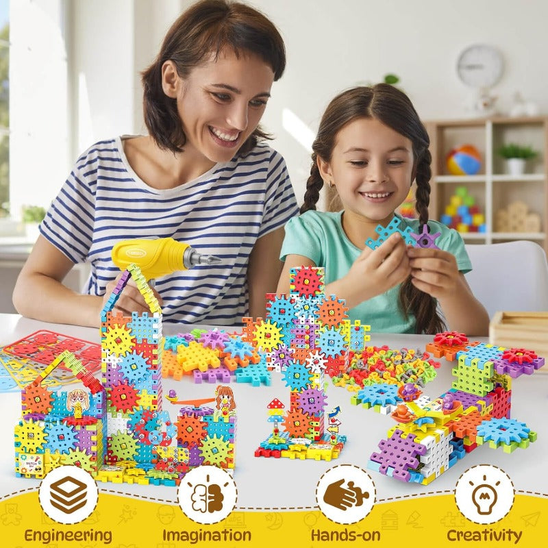 50% de réduction | Buildora™ | Le kit créatif pour jeunes inventeurs : 234 pièces pour un plaisir de construction et d'apprentissage infini !