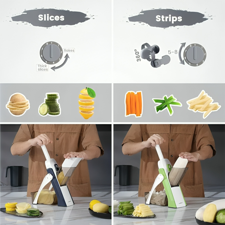 50 % de réduction | ChopEase™ | Rendez la découpe dans votre cuisine rapide, sûre et sans effort !