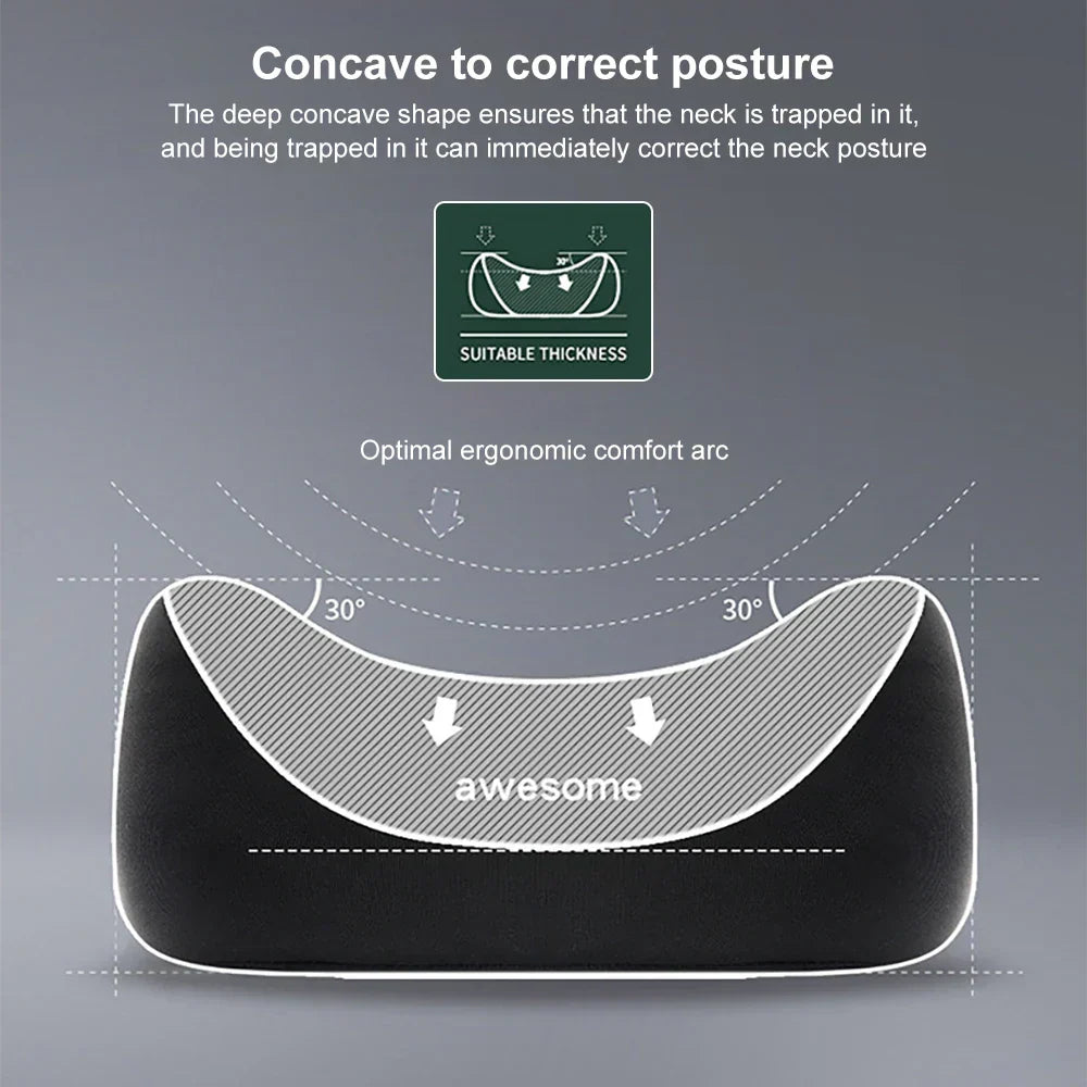 BequemesReisen™ Coussin de soutien pour le cou et les lombaires pour la voiture