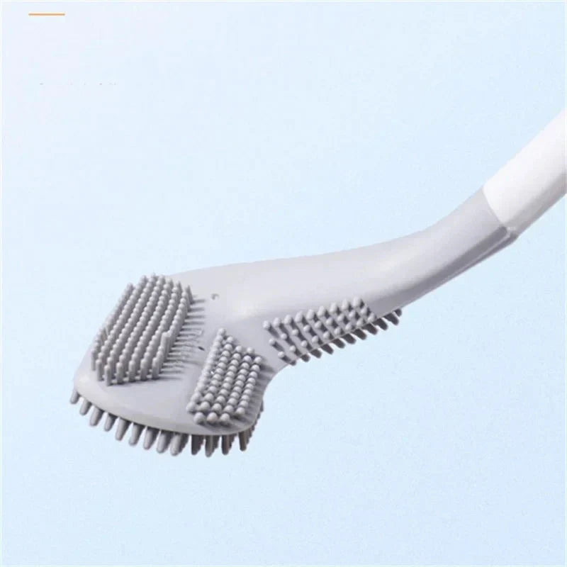 Brosse de toilette en silicone hygiénique