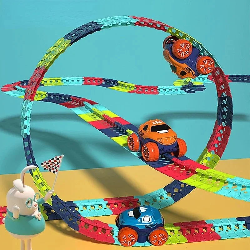 CarTrack™ | Autobahn avec un design ludique pour enfants [50% de réduction]