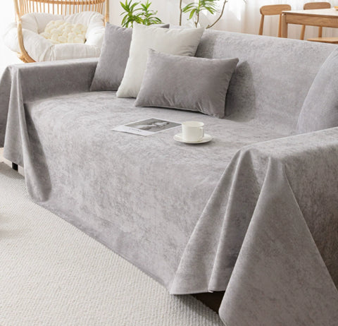 HomeGuard Housse de canapé | Imperméable & Résistant aux griffures | Protection contre la poussière & Couverture polyvalente | Pour canapé, lit & salon