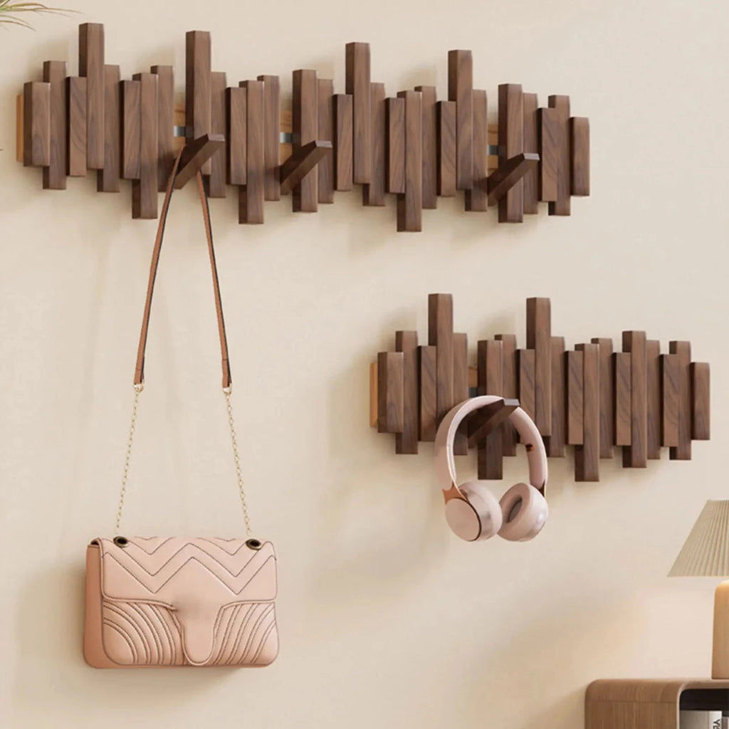 ToneLine – Porte-manteau mural en bois massif