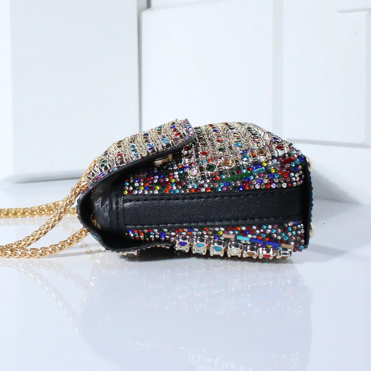 50% DE RÉDUCTION TEMPORAIRE | DazzleClutch™ | Pochette de soirée ornée de strass pour femmes