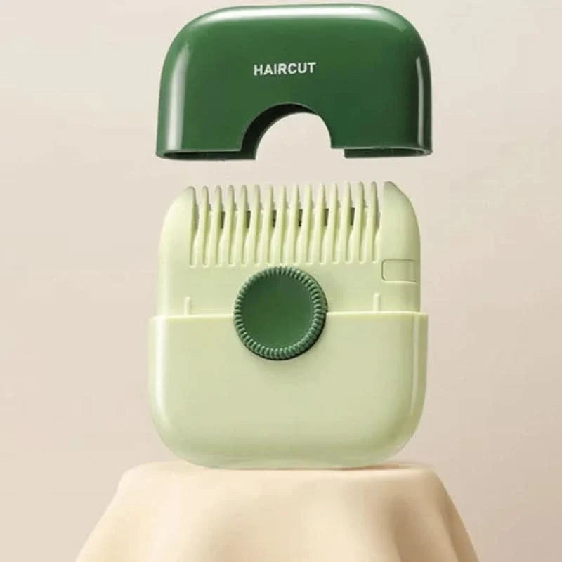 Mini peigne coupe cheveux à lame intégrée – coupe facile au quotidien