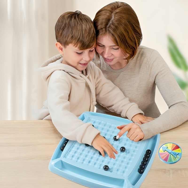 Amusez-vous en famille avec un jeu de compétences magnétique