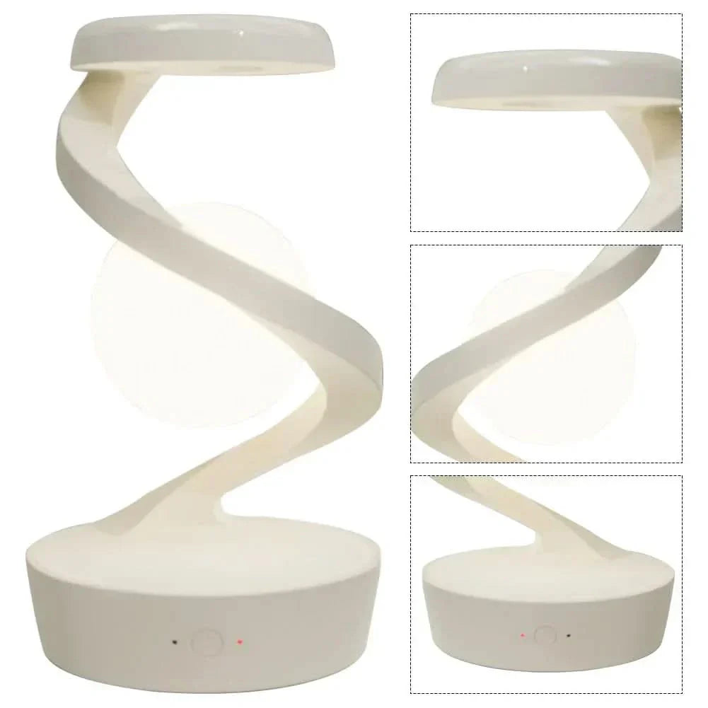Lampe LED design avec chargeur sans fil intégré