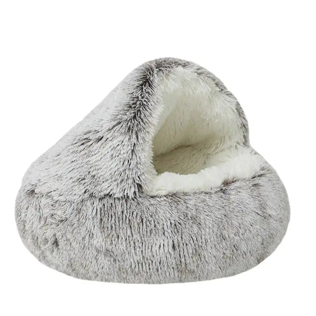 Lit pour animaux Cozy Cave | Lit pour chien apaisant et confortable pour une profonde détente