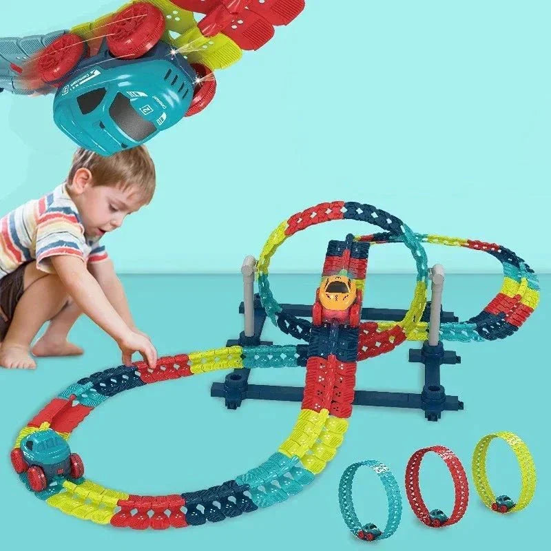 CarTrack™ | Autobahn avec un design ludique pour enfants [50% de réduction]