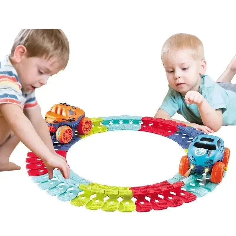 CarTrack™ | Autobahn avec un design ludique pour enfants [50% de réduction]