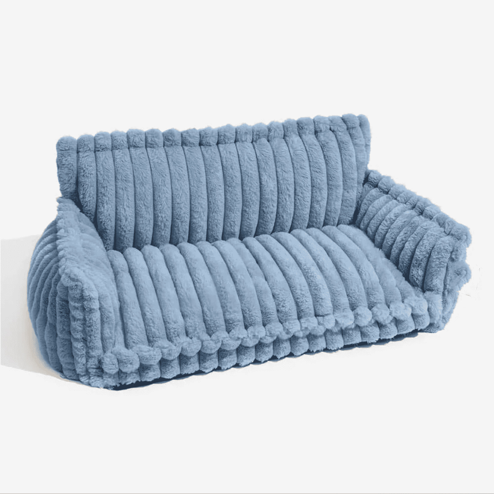 Canapé orthopédique pour chiens en velours côtelé – lit confortable pour chiens