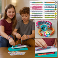 1+1 GRATUIT | Twislet™ | Kit de tressage DIY pour bracelets et bijoux | Kit créatif pour enfants et adultes