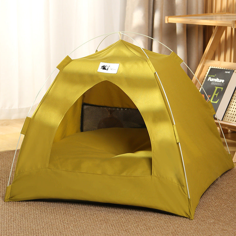 CozyNest™ | Tente pour animaux de compagnie – Pliable, douce et calme pour les chats et les petits chiens