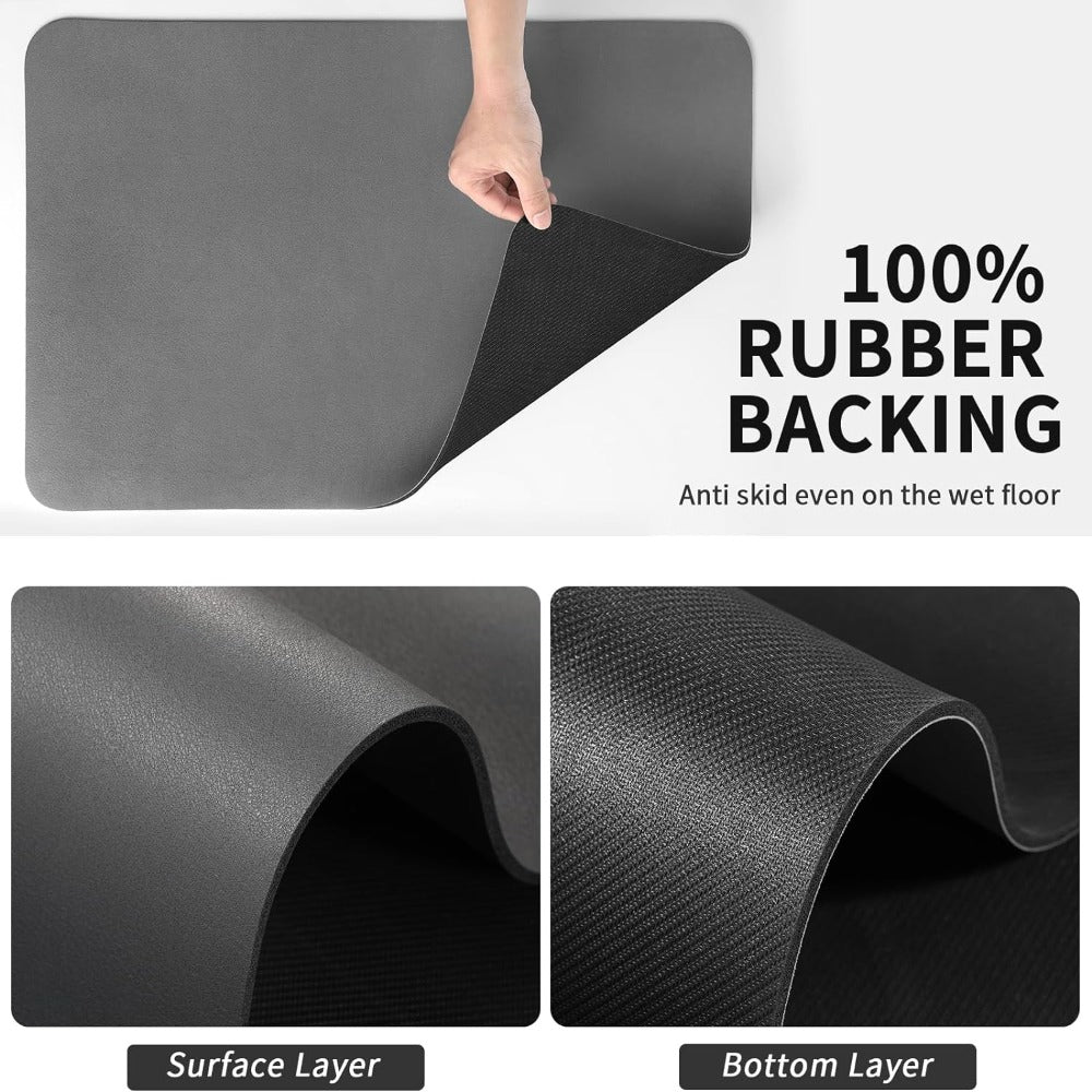 Tapis de Séchage Rapide pour Vaisselle de Cuisine | Très Absorbant