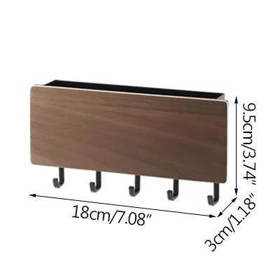 KeyOrganize Porte-clés mural en bois | Multifonctionnel & Élégant | Décoration murale & Rangement