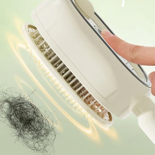 VIBRANOVA – Peigne de Massage Électrique pour une Détente Douce du Cuir Chevelu