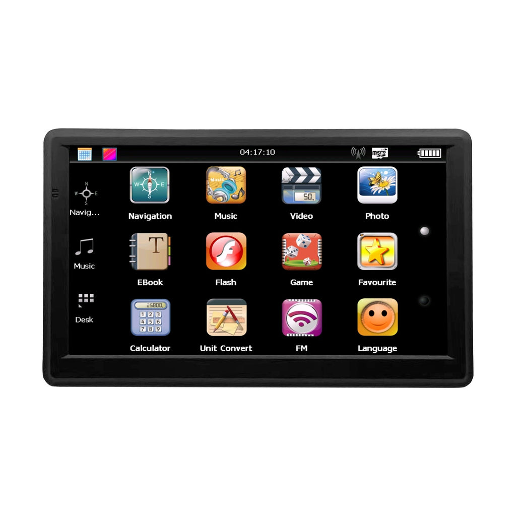 Système de navigation GPS pour voiture et camion de 7" avec trafic en temps réel