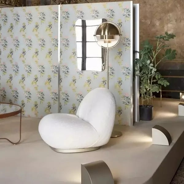 Lampadaire sculptural avec plusieurs luminaires