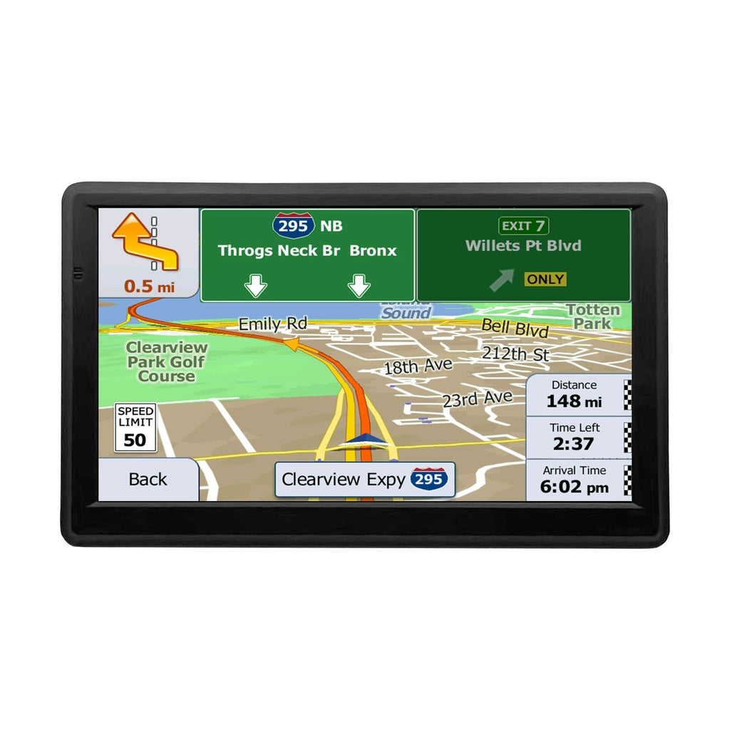 Système de navigation GPS pour voiture et camion de 7" avec trafic en temps réel