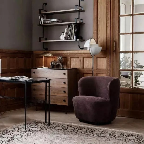 Lampadaire sculptural avec plusieurs luminaires