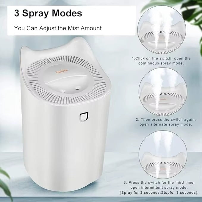 Humidificateur d'Intérieur - Technologie de Brume de 3000ml pour un Soulagement Respiratoire