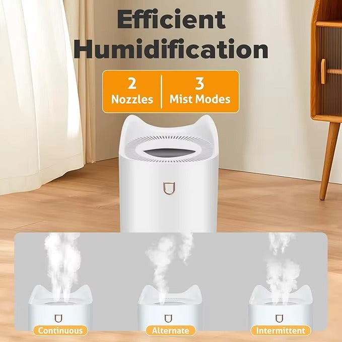 Humidificateur d'Intérieur - Technologie de Brume de 3000ml pour un Soulagement Respiratoire