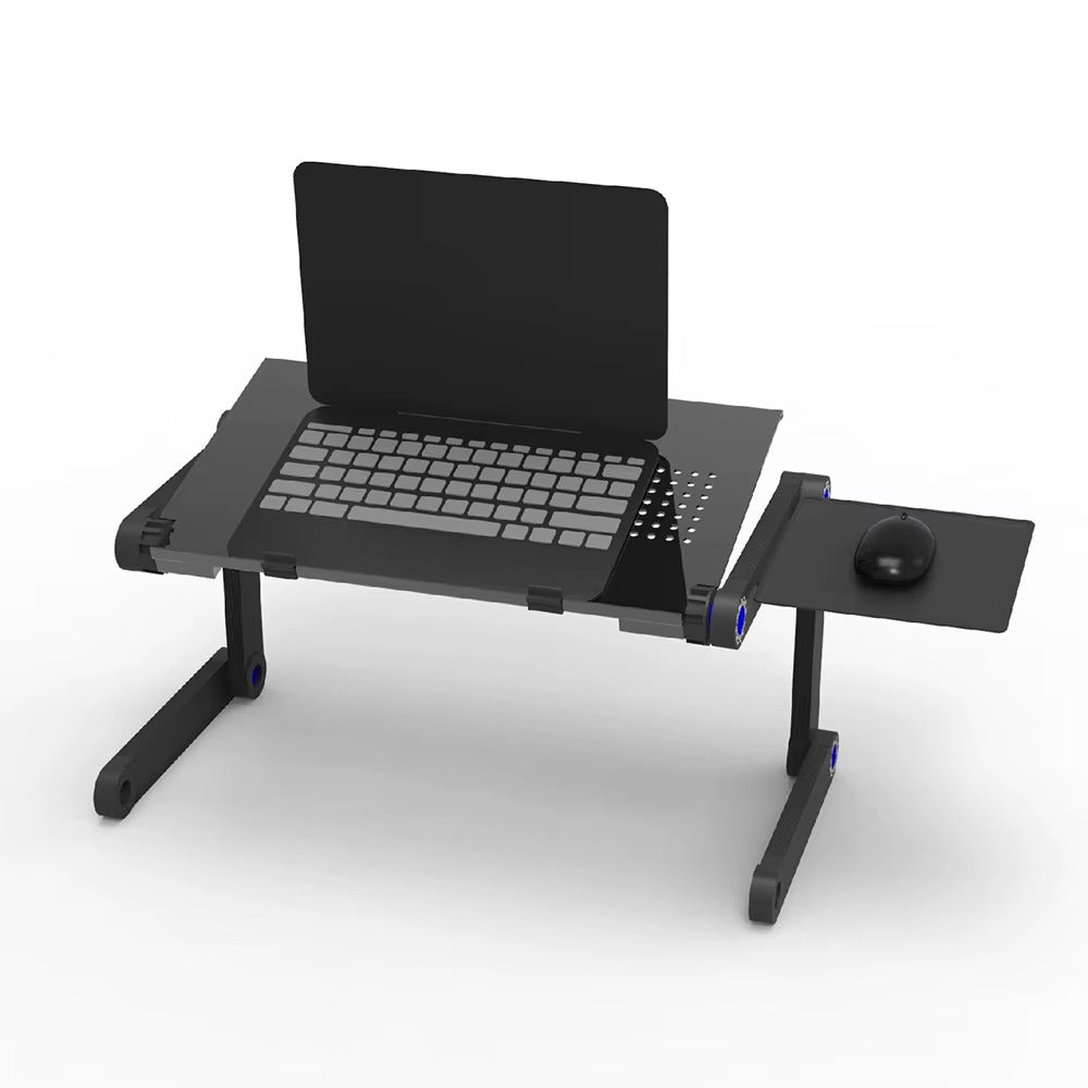 Support d'Ordinateur Portable Réglable avec Fonction de Refroidissement