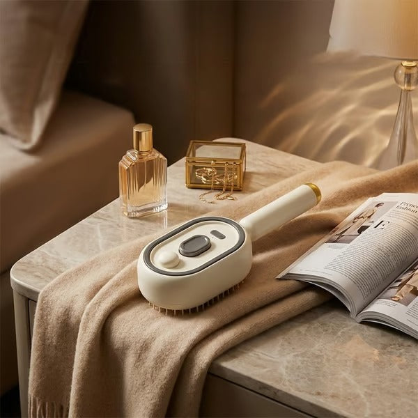 VIBRANOVA – Peigne de Massage Électrique pour une Détente Douce du Cuir Chevelu