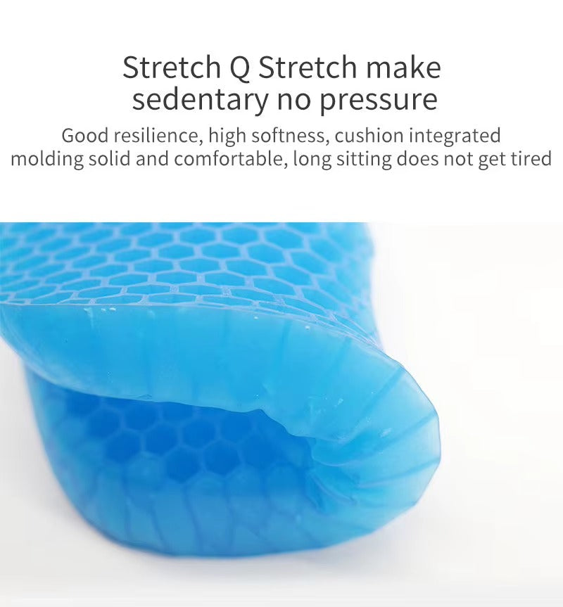Coussin de Siège en Gel Orthopédique pour le Soutien du Coccyx et du Dos