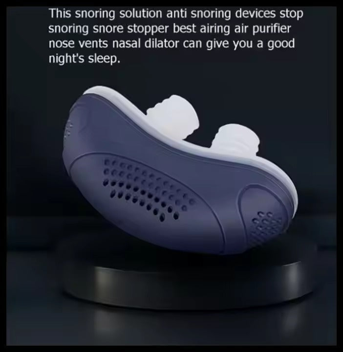 Dispositif Portable contre l'Apnée du Sommeil - CPAP Rechargeable Anti-Ronflement