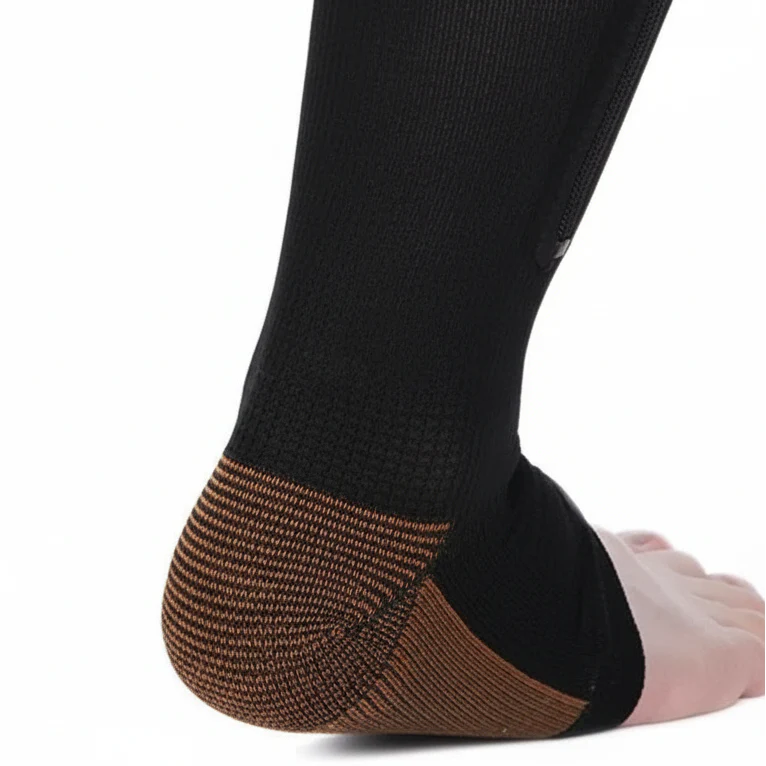CIRCULARELIEF – Chaussettes de compression avec fermeture éclair pour soutien et soulagement