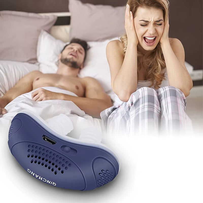 Dispositif Portable contre l'Apnée du Sommeil - CPAP Rechargeable Anti-Ronflement