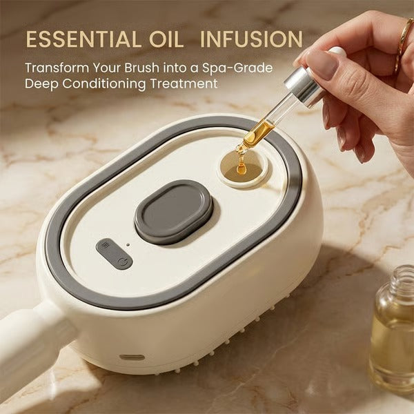 VIBRANOVA – Peigne de Massage Électrique pour une Détente Douce du Cuir Chevelu