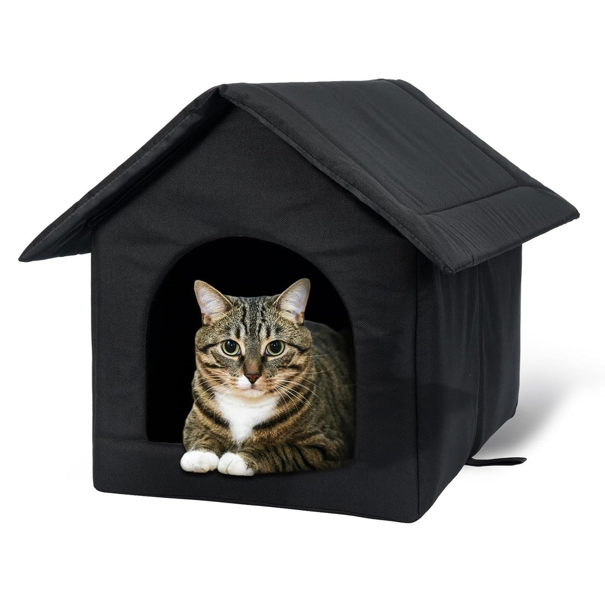 Maison pour Animaux Extérieure Résistante aux Intempéries Toute Saison pour Chats et Chiens