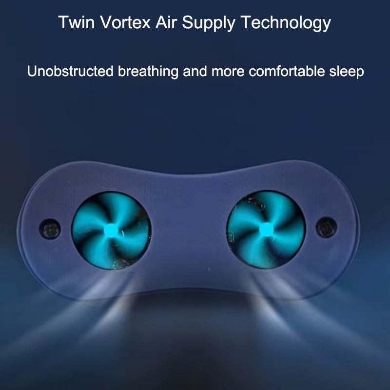 Dispositif Portable contre l'Apnée du Sommeil - CPAP Rechargeable Anti-Ronflement