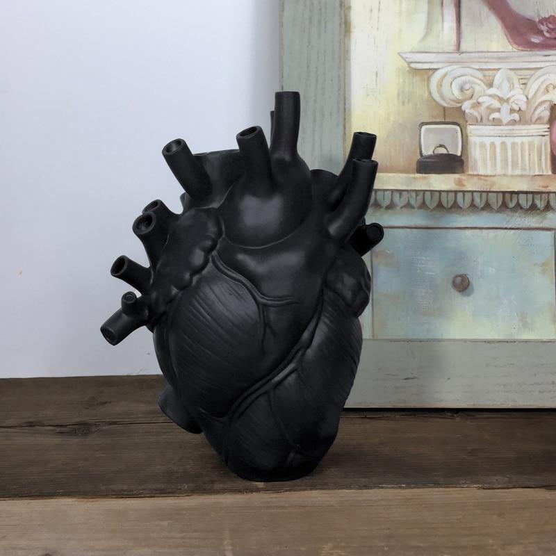 Vase en Forme de Cœur Créatif – Artistique et Élégant pour Tout Intérieur