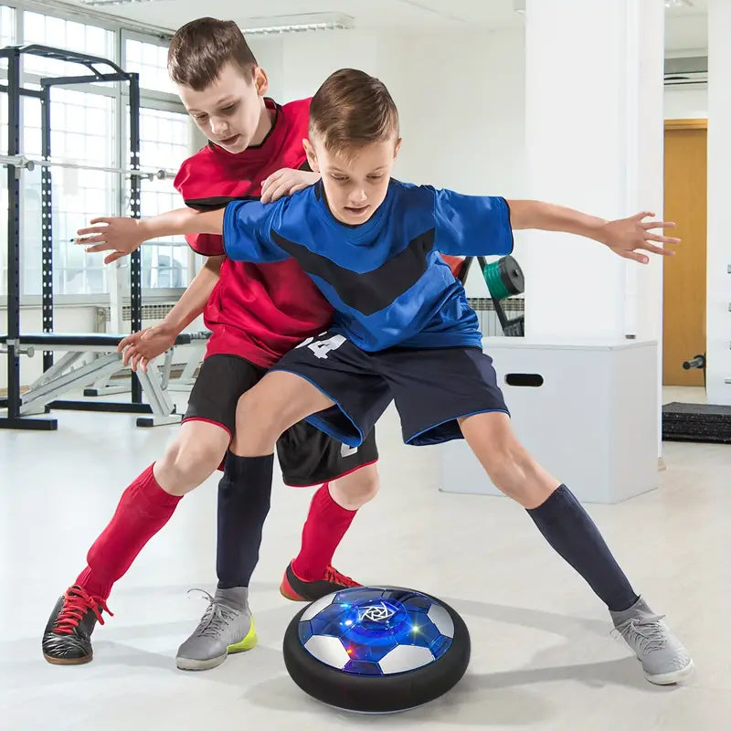 Skanto | Ballon de Football Flottant Intérieur | Lumières LED et Bords Doux