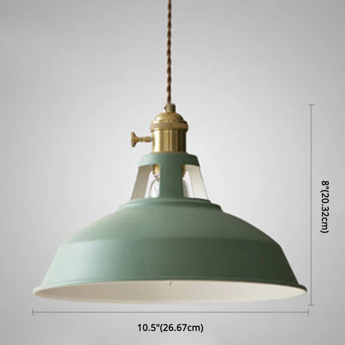 Lampe Suspendue Rétro Industrielle - IronGlow