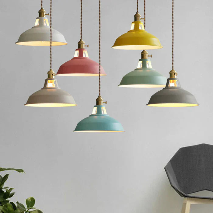 Lampe Suspendue Rétro Industrielle - IronGlow