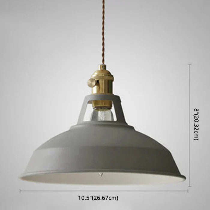 Lampe Suspendue Rétro Industrielle - IronGlow