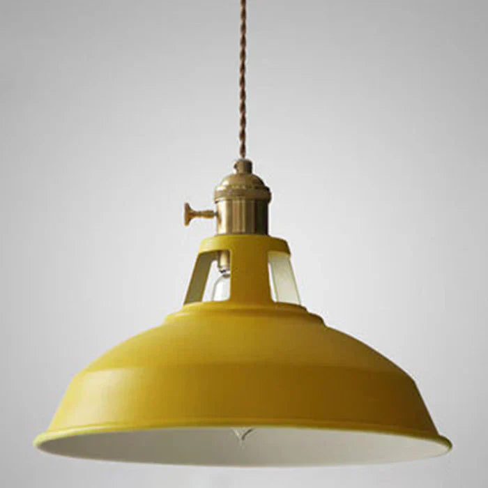 Lampe Suspendue Rétro Industrielle - IronGlow