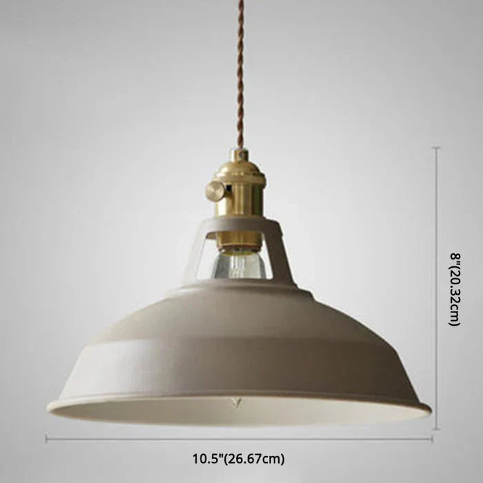 Lampe Suspendue Rétro Industrielle - IronGlow