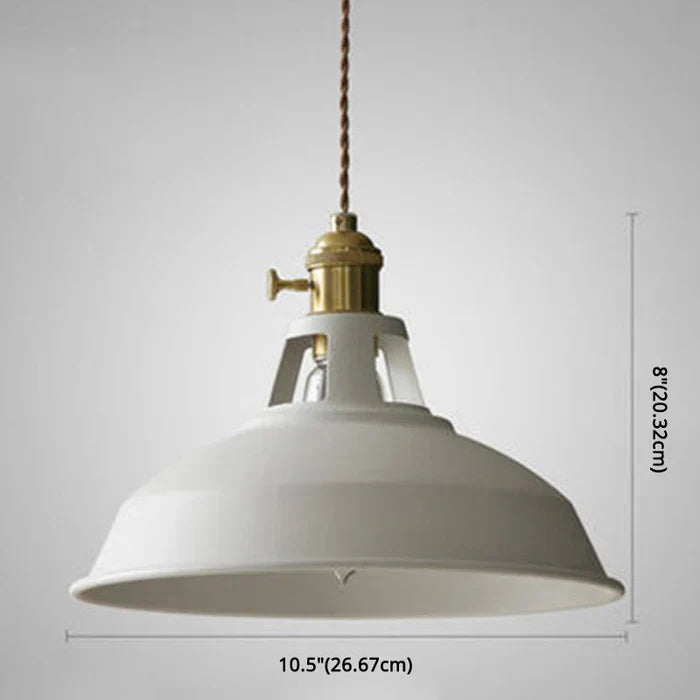 Lampe Suspendue Rétro Industrielle - IronGlow