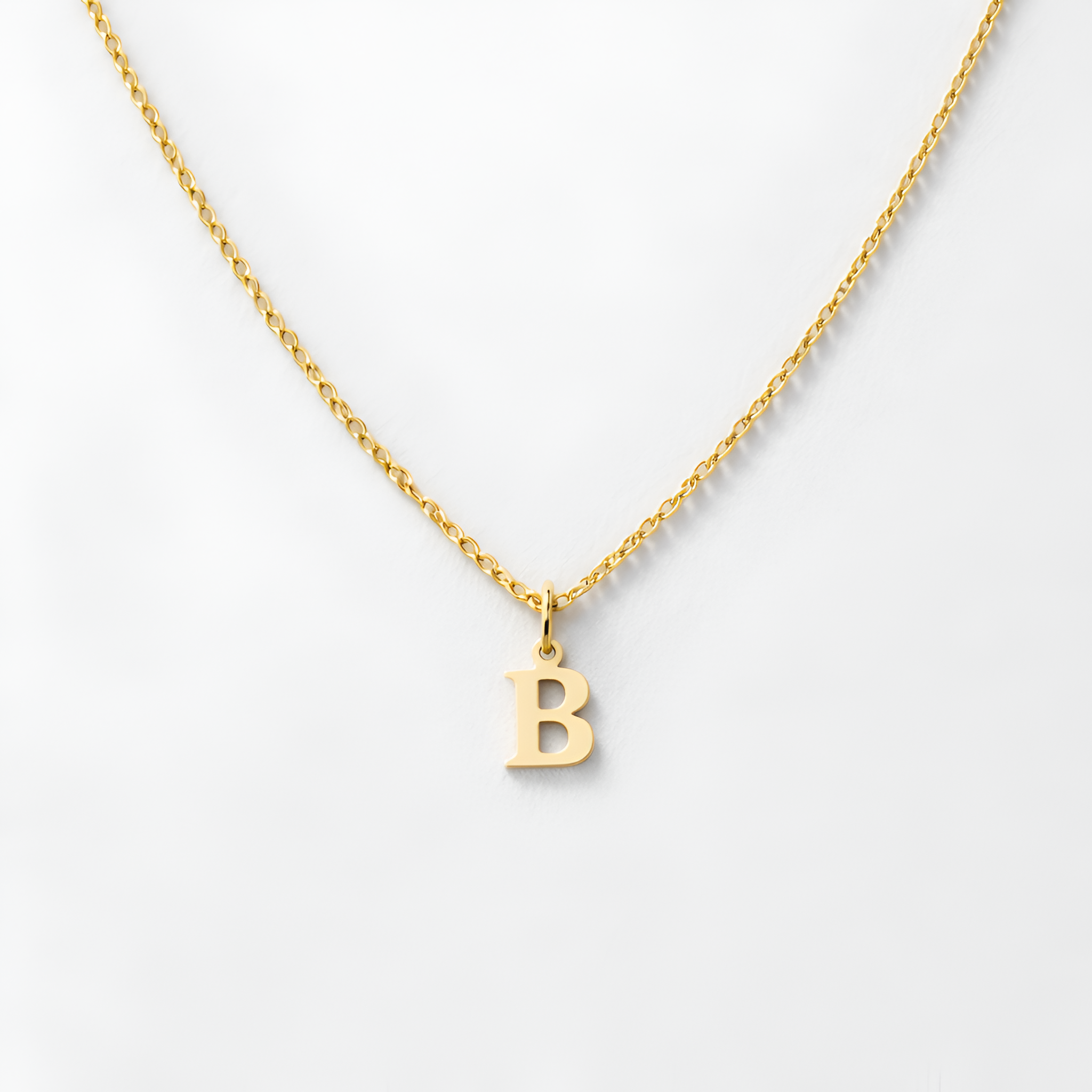 Casey - Collier minimaliste avec initiale pour femme